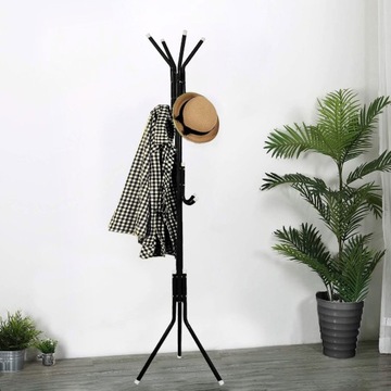 НАПОЛЬНАЯ ВЕШАЛКА, ОДЕЖДА, МЕТАЛЛ, СТАБИЛЬНАЯ ПОДСТАВКА