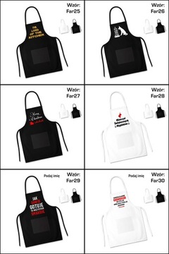 ФАРТУК-ГРИЛЬ MASTERCHEF ПОДАРОК ​​+ ИМЯ