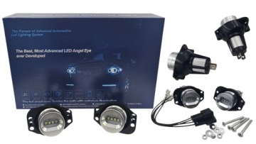 Led Fixy Kroužky Bmw E90 E91 20W Bílé