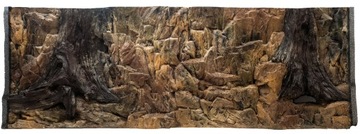 TŁO STRUKTURALNE 3D STANDARD DO AKWARIUM 150x60cm