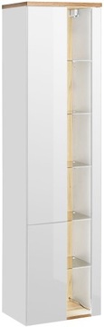 Szafka łazienkowa wysoka BUENA WHITE LED