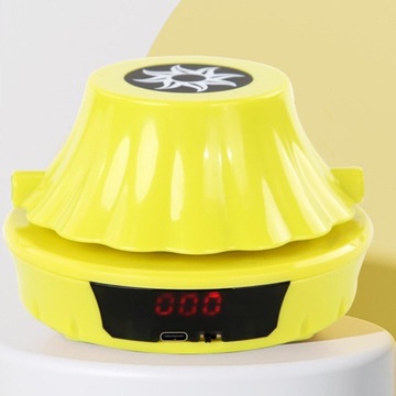 Lovoski Smart Скакалка для прыжков на скакалке с контролем скорости, желтый