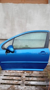 Drzwi lewe Peugeot 207 3 drz KMFD