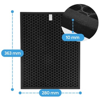 УГЛЕРОДНЫЕ HEPA-ФИЛЬТРЫ ДЛЯ ОЧИСТИТЕЛЯ ВОЗДУХА PHILIPS AC1214 AC1215 AC2729