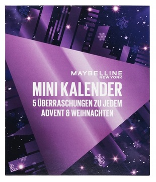 MAYBELLINE NEW YORK MINI KALENDARZ ADWENTOWY IJ232