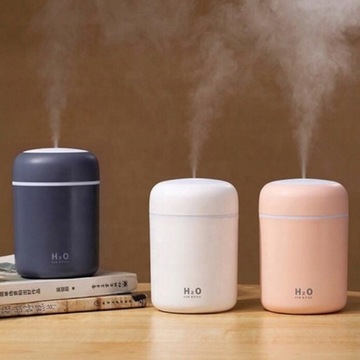 Увлажнитель воздуха, ультразвуковой диффузор, ароматерапия, светодиодная лампа USB