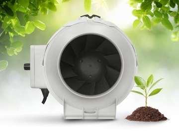 Канальный вентилятор EMAX GROW 150/160 EC 525 м3/ч