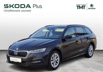 Skoda Octavia IV Liftback 1.5 TSI EVO 150KM 2021 Skoda Octavia Ambition 1,5 TSI 150KM e-Tec Kamera DSG Lopatki Serwis Salon