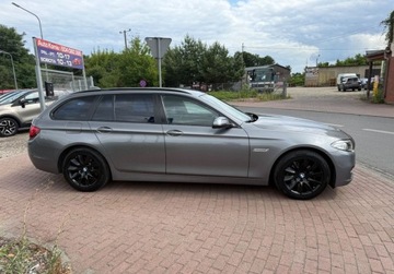 BMW Seria 5 F10-F11 Touring Facelifting 520d 190KM 2015 BMW Seria 5 2.0D 190Ps NAVI Ledy Extra stan 2.0 Diesel 190KM, zdjęcie 15