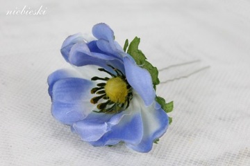 Заколка для волос с анемоном, свадебное украшение ЦВЕТ