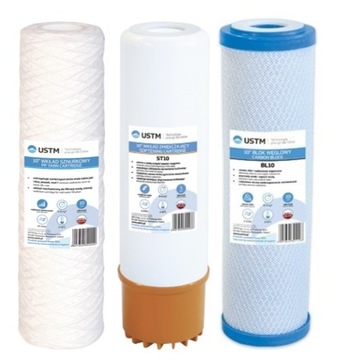 Трехступенчатый предтрубный фильтр для воды 1