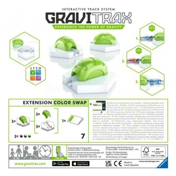Изменение цвета расширения GraviTrax