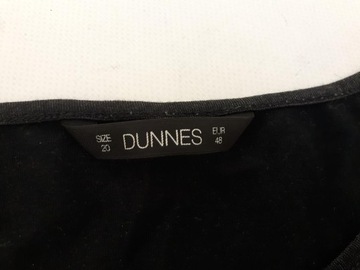 DUNNES STORES dzianinowa BLUZKA z krótkim rękawem POŁYSK _ 48