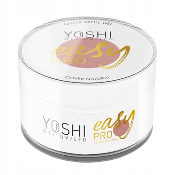 Yoshi Easy PRO COVER NATURAL Гель для наращивания ногтей 50 мл