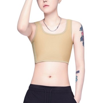 Tank Top Tomboy Vest Chest Binder Bielizna