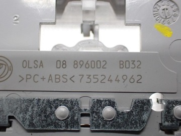 LAMPA INTERIÉR KABINY ORIGINÁLNÍ 735244962 FIAT FIORINO III 19R