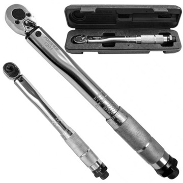 Klucz dynamometryczny z blokadą 1/4'' 2-24Nm