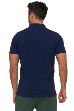 Комплект из 3-х мужских рубашек-поло Moraj OTP3000-005 черный/темно-синий/белый XXXL