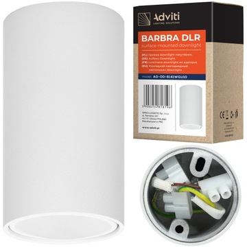 Lampa Oprawa Natynkowa Halogenowa Tuba GU10 LED