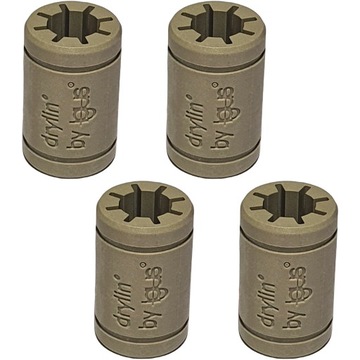 ZESTAW 4 x IGUS LM8UU RJ4JP-01-08 Łożysko liniowe