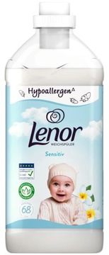 Lenor płyn do płukania biały sensitive 1,8L