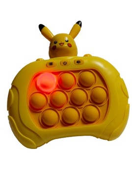 POP IT GRA ANTYSTRESOWA ZRĘCZNOŚCIOWA ELEKTRYCZNA PIKATCHU LOGICZNA ZABAWKA