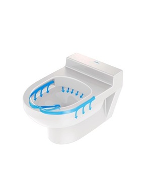 БЕЛЫЙ ПОДВЕСНОЙ УНИТАЗ БЕЗОБОДКИ DURAVIT NO.1