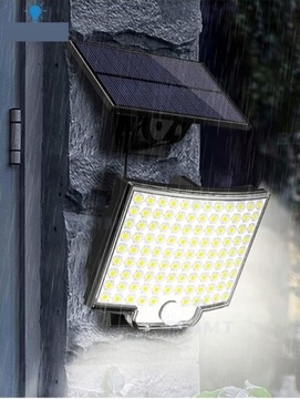 ГАЛОГЕННАЯ СОЛНЕЧНАЯ ЛАМПА DUSK MOTION SENSOR 106 LED ДЛЯ САДА ДЛЯ ГАРАЖА