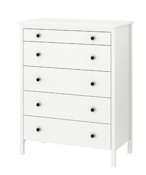 Ikea KOPPANG Komoda, 5 szuflad, hemnes, 90x114 cm