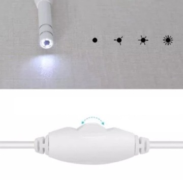 SMART OTOSKOP KAMERA CZYSZCZENIE USZU HD APLIKACJA