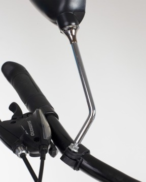 ВЕЛОСИПЕДНЫЕ ЗЕРКАЛА ЗАДНЕГО ВИДА СО ОТРАЖАЮЩИМИ СРЕДСТВАМИ 2 ШТ. ДЛЯ КОМПЛЕКТА РУЛЯ ВЕЛОСИПЕДА