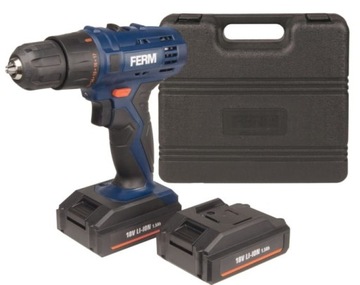 Wiertarko-wkrętarka FERM Li-Ion 18V FERM CDM1120