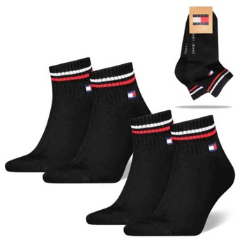 Tommy Hilfiger Skarpety Męskie Zakostki Logo 2 pary Rozmiar 39/42