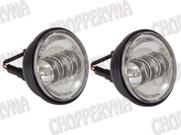 4,5-дюймовые светодиодные боковые фонари, световые панели Harley Touring