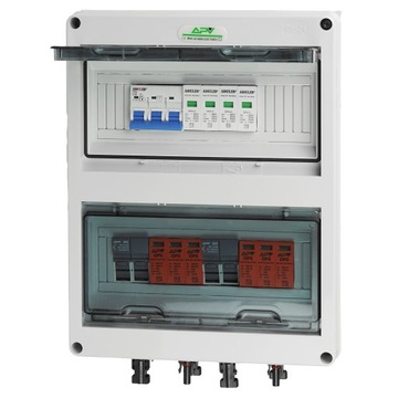 ROZDZIELNICA PV 1000V DC/AC 2 STRINGI FOTOWOLTAIKA