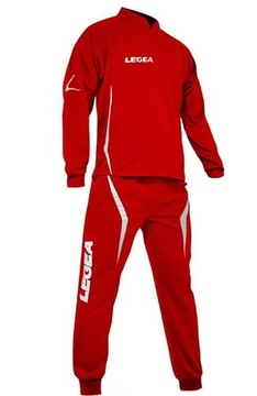LEGEA DRES TUTA SIRIA komplet czerwono/biały - L