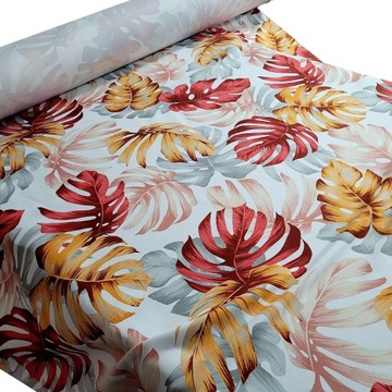 TKANINA MATERIAŁ NA ZASŁONY STORY MONSTERA 150 CM