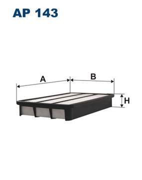 FILTRON FILTR OLEJE + AP 143 VZDUCHU