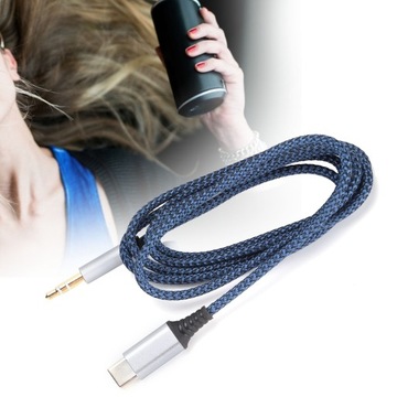 2 в 1 aux аудиокабель типа c usb c на 3,5 мм автомобильный адаптер aux аудиокабель l