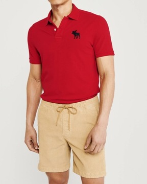 ABERCROMBIE Hollister Koszulka Polo USA S