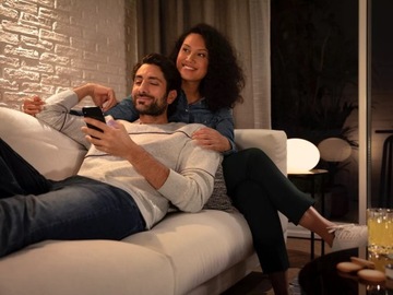 Умная лампа PHILIPS HUE White Ambiance GU10
