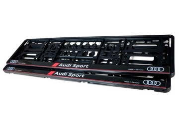 3D ГЕЛЕВАЯ РАМКА ДЛЯ НОМЕРНОГО ЗНАКА AUDI