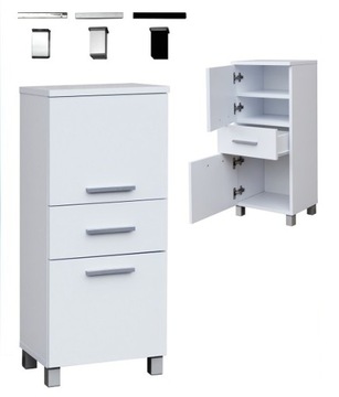 Szafka Słupek łazienkowy szer. 40cm na nóżkach 822