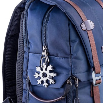 КЛЮЧ МНОГОФУНКЦИОНАЛЬНЫЙ СНЕЖИНКА MULTITOOL SNOW 18IN1