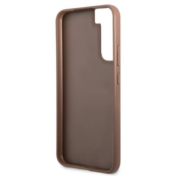 Оригинальный чехол GUESS Hardcase GUHCS22SG4GFBR для Samsung S22 (4G Metal Gold)