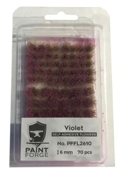violet Flowers 6 mm by P.Forge new