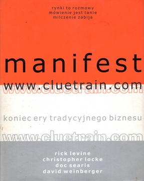 MANIFEST WWW.CLUETRAIN.COM