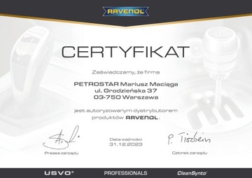 RAVENOL ATF 8HP ЖИДКОСТЬ 4л