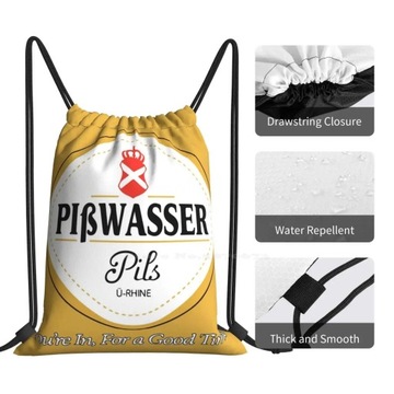 Pisswasser, ты готов хорошо провести время, школьная сумка