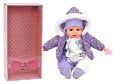 lalka BABY bobas BORN mówi ŚPIEWA nr26 prezent box